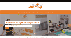 Desktop Screenshot of homechefanamika.com